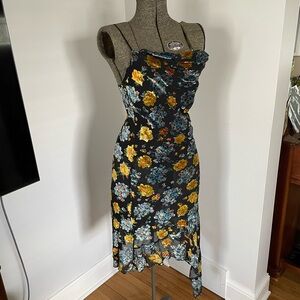 Diesel Floral Black Dress US6